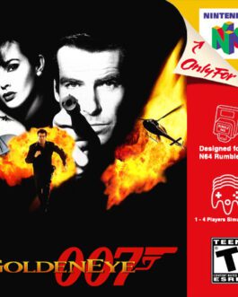 GoldenEye 007 - Nintendo 64 mini Cd interactivo