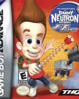 The Adventures of Jimmy Neutron Boy Genius Jet Fusion - Game Boy Advance mini Cd interactivo