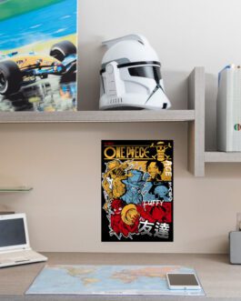 Placa metálica One Piece