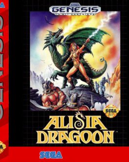 Alisia Dragoon - Sega Genesis mini Cd interactivo