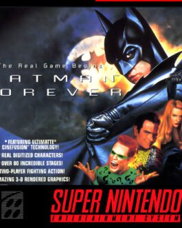 Batman Forever - Super Nintendo mini Cd interactivo