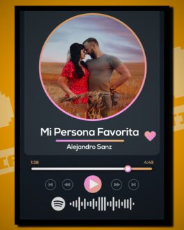 Cuadro Spotify Parejas Interactivo 010
