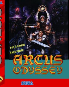 Arcus Odyssey - Sega Genesis mini Cd interactivo