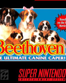Beethoven: The Ultimate Canine Caper - Super Nintendo mini Cd interactivo