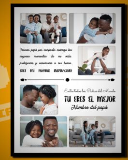 Cuadro Papá Interactivo 017