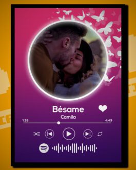 Cuadro Spotify Parejas Interactivo 016
