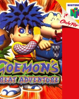 Goemon's Great Adventure - Nintendo 64 mini Cd interactivo
