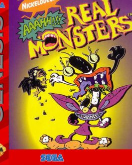 Aaahh!!! - Real Monsters Sega Genesis mini Cd interactivo
