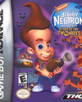 The Adventures of Jimmy Neutron Boy Genius The Attack of the Twonkies - Game Boy Advance mini Cd interactivo