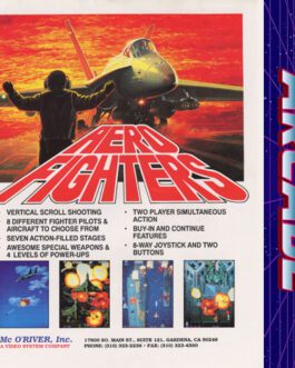 Aero Fighter - Arcade mini Cd interactivo