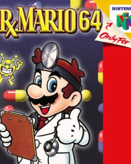 Dr Mario 64 - Nintendo 64 mini Cd interactivo