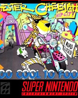 Chester Cheetah Too Cool to Fool - Super Nintendo mini Cd interactivo