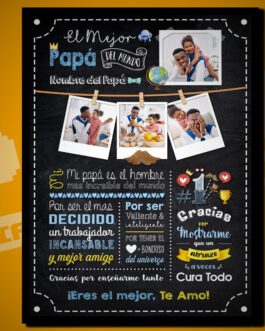 Cuadro Papá Interactivo 024