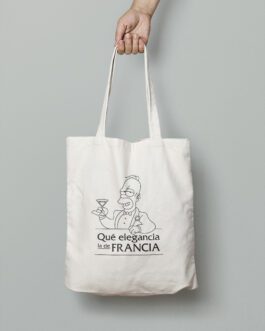 Totebag ¡Qué elegancia de la Francia!