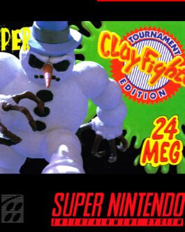 Clay Fighters Tournament Edition  - Super Nintendo mini Cd interactivo