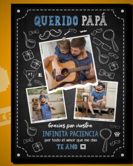 Cuadro Papá Interactivo 027