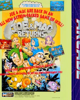 Joe & Mac Returns- Arcade mini Cd interactivo