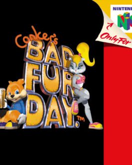 Conquer's Bad Fur Day - Nintendo 64 mini Cd interactivo