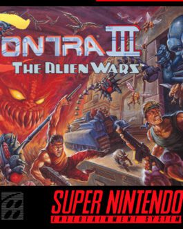 Contra III The Alien Wars - Super Nintendo mini Cd interactivo