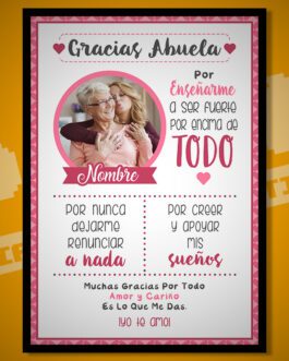 Cuadro Interactivo Abuela 029