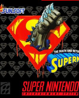 The Death and Return of Superman - Super Nintendo mini Cd interactivo