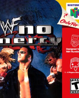WWF No Mercy - Nintendo 64 mini Cd interactivo