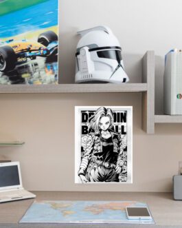 Placa metálica Dragon Ball 02