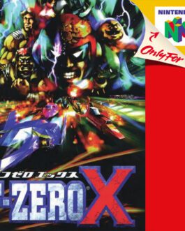 F-ZERO X - Nintendo 64 mini Cd interactivo