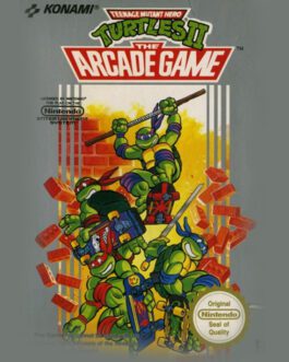Teenage Mutant Ninja Turtles II Arcade - Nintendo mini Cd interactivo