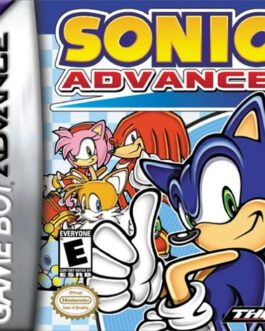 Sonic Advance - Game Boy Advance mini Cd interactivo