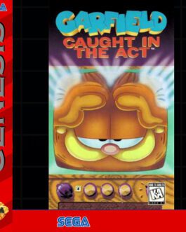 Garfield Caught in the Act - Sega Genesis mini Cd interactivo