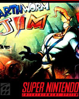 Earthworm Jim - Super Nintendo mini Cd interactivo