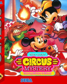 The Great Circus Mystery Starring Mickey & Minnie - Sega Genesis mini Cd interactivo