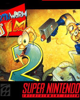 Earthworm Jim 2 - Super Nintendo mini Cd interactivo