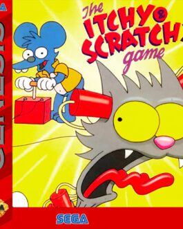 The Itchy & Scratchy Game - Sega Genesis mini Cd interactivo