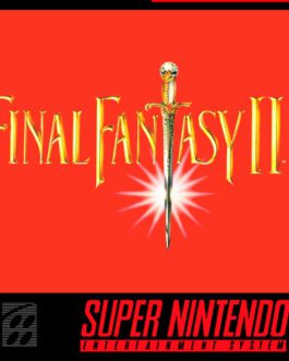 Final Fantasy II- Super Nintendo mini Cd interactivo