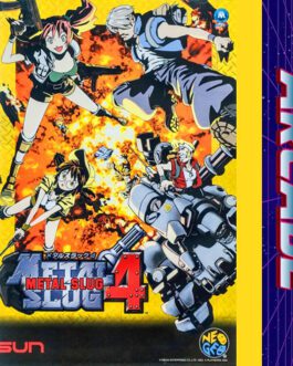 Metal Slug 4 - Arcade mini Cd interactivo