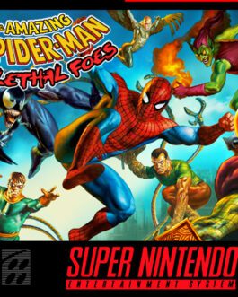 The Amazing Spider-Man: Lethal Foes - Super Nintendo mini Cd interactivo
