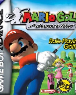 Mario Golf Advance - Game Boy Advance mini Cd interactivo