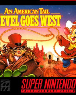 American Tail: Fievel Goes West - Super Nintendo mini Cd interactivo