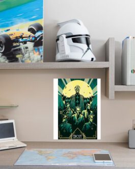 Placa metálica Ghost