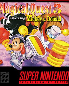The Magical Quest 3 Starring Mickey & Donald - Super Nintendo mini Cd interactivo