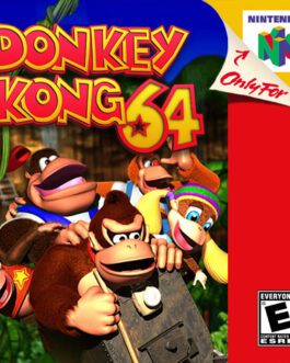 Donkey Kong 64 - Nintendo 64 mini Cd interactivo