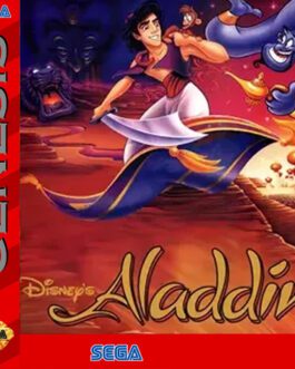Aladdin-  Sega Genesis mini Cd interactivo