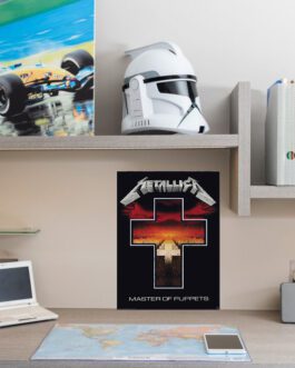 Placa metálica Metallica