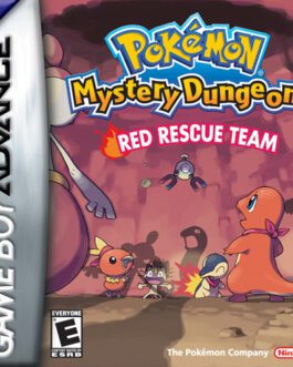 Pokémon Red Rescue Team - Game Boy Advance mini Cd interactivo