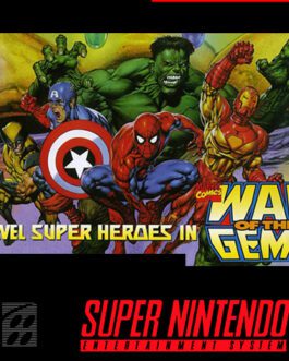 Marvel Super Heroes in War of the Gems - Super Nintendo mini Cd interactivo