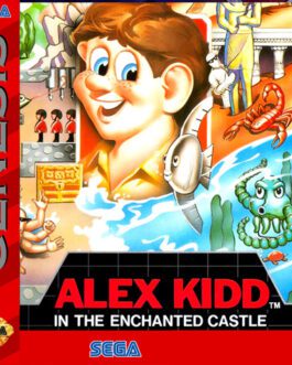 Alex KiddIn the Enchanted Castle - Sega Genesis mini Cd interactivo