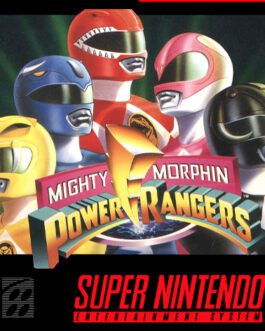 Mighty Morphin Power Rangers - Super Nintendo mini Cd interactivo
