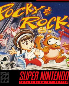 Pocky & Rocky - Super Nintendo mini Cd interactivo